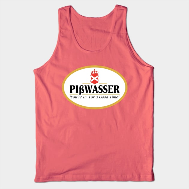 Pisswasser Beer Tank Top by MBK